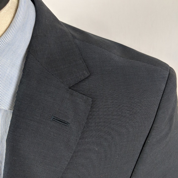 Hugo Boss Pasolini Movie grey blue blazer 40R - Picture 2 of 8